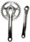 LOVIVER Mountainbike-Kurbelarmsatz, Fahrradkurbelgarnitur, Kettenblatt, 165 mm, 32 Zähne, Kettenblatt mit Vierkantkegel, Einzelgeschwindigkeit für Reparaturen, Silber