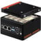 PeeliCeeli 4 Bay NAS Mini PC i3 N305, 4 NVMe Micro NAS Server Desktop Computer, Dual 2.5GbE i226V Small Network Attached Storage with USB3.2, Support WiFi7, DDR5 32GB RAM 1TB SSD