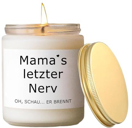 Muttertagsgeschenke für Beste Mama, 7OZ Duftkerze Mit Spruch, Geschenke für Mama Mütter Schwiegermutter zum Muttertag Geburtstag Ostern Weihnachten, Geburtstagsgeschenk für Mama Frauen