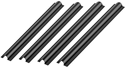 OVAQUIXI 4PCS Car Cable Organisers | PVC Wire Cover Sleeves for Dash Cam Car | Self-Adhesive Cable Management (180mm, Black)