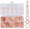 Mlysnd Rondelle Set - Combinazione Rame 200pcs rondelle, Dimensioni (M5 -M14)