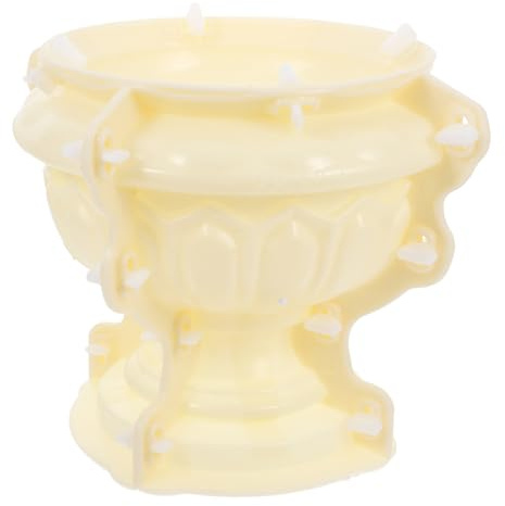 NUOBESTY Stampo Per Fioriera in Cemento: Vaso Per Piante Da Interno Stampo Prefabbricato In Plastica Flessibile Per Handcraft