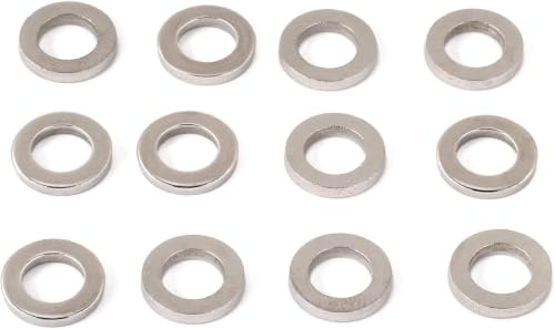 Gibraltar SC-11 Metal Tension Rod Washer 12/Pack,Silver