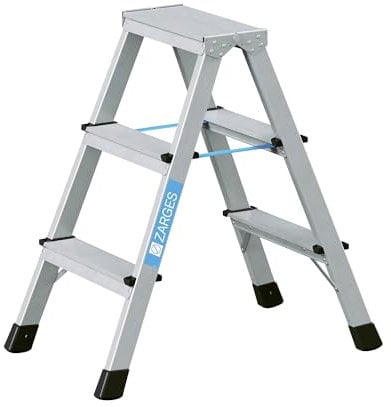 Zarges Eloxierte doppelseitige Stufen, 2 x 3 Sprossen, ZAR41263