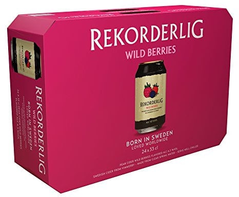 Rekorderlig Wildbeere Cider 4.5% (24 x 0.33 l)