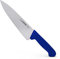 Giesser depuis 1776 - fabriqué en Allemagne - Couteau de chef bleu, Basic Blue, lame 20 cm, antidérapant, couteau de cuisine tranchant, lavable au lave-vaisselle, inoxydable