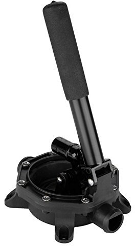 EBILUN 720GPH Boat Marine Manual Diaphragm Hand Bilge Waste Water Transfer Pump for for Pumping Bilge Water, Seawater and Diesel Oil