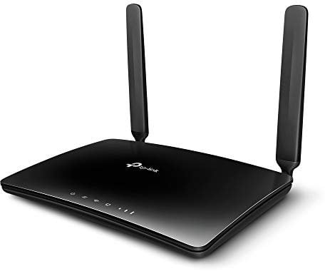 TP-Link Archer MR400 Router 4G LTE, Wi-Fi Dual-Band AC1200, Antenne Fisse, Monitoraggio del Traffico Dati, Alternativa per ADSL/VDSL (Ricondizionato)