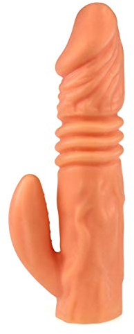 eeddoo® Rabbit Penis Sleeve - Manschette zur Penisvergrößerung & Erektionssteigerung mit Noppen