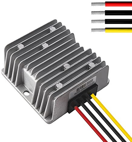 Auto CC 12V a 24V Passo Fino Regolatore di Tensione Convertitore 10A 240W Trasformatore Adattatore Alimentazione del Regolatore Potenza per Veicolo Camion(Ingresso DC 9-20V Uscita 24V)