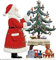 Wilhelm Schweizer Zinnfigur Nikolaus am Gabentisch Jahresnikolaus 1994