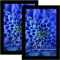 Americanflat Marco para Fotos A4 en Negro - Marco de Fotos con Cristal Irrompible, Accesorios para Colgar y Pie - Visualización Horizontal o Vertical - 2 Unidades