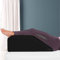 EXQUIZIT HOME Elevating Memory Foam Leg Rest Support Cushion Reduce Back Hip Knee Pain COLOUR: BLACK