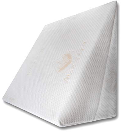 PEKITAS Cojín Lectura Cama Sofá Sujeción Espalda 50x30x50 cm Fabricado en España