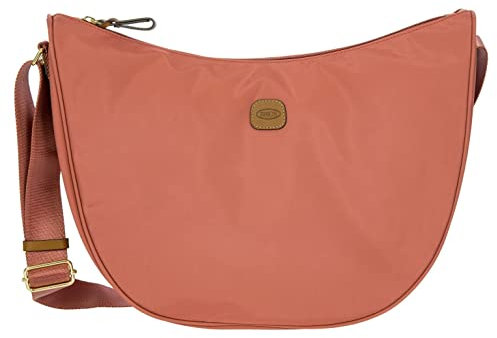 Bric's X- COLLECTION MEZZALUNA LARGE IN NYLON SATINATO