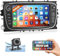 CAMECHO Android Autoradio mit Navi für Ford Focus C-Max S-Max Mondeo Kuga Galaxy, 7 Zoll Bildschirm Doppel Din Autoradio mit Bluetooth | WLAN | FM/RDS | USB + Rückfahrkamera