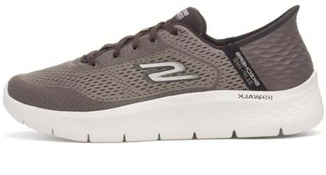 Skechers Herren Go Walk Flex New WorldSneaker | Sneaker, Braun, Schnürung, Slip-Ins, Herren, Schuhe