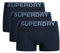 Superdry Herren Trunk Triple Pack Boxershorts, Eclipse Navy,