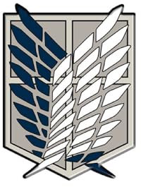 ABYstyle - ATTACK ON TITAN PIN Emblem Regiment S3, Hochwertiges Metall