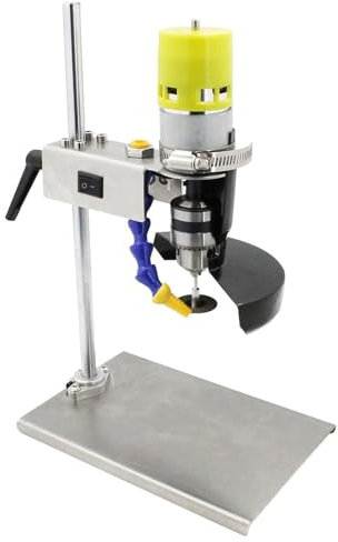 Glass Bottle Cutter, Electric Bottle Cutter Machine with 7 Variable Speeds - DIY Bottle Neck Square Bottle Wine Bottle Cutter (2000~6000 Rpm Cutting Bundle)