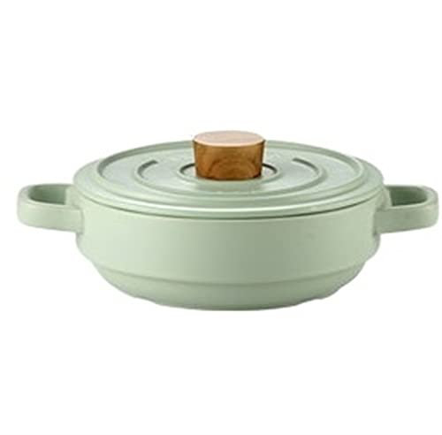 SUNMME Cazuela Rosa Elegante y Exquisita Resistente a Altas Temperaturas Conducción de Calor Rápida Fácil de Limpiar (Color: A) (BA)