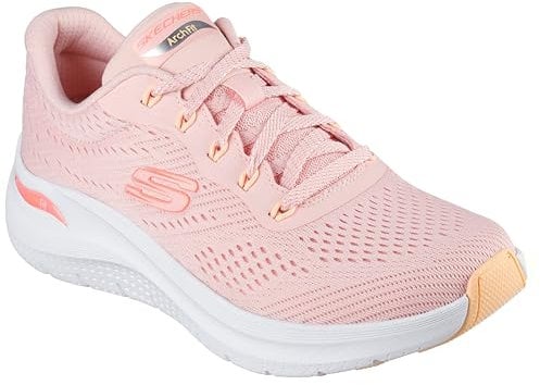 Skechers Arch Fit 2.0 Big League, Scarpe da Ginnastica Donna, Rosa, 38 EU