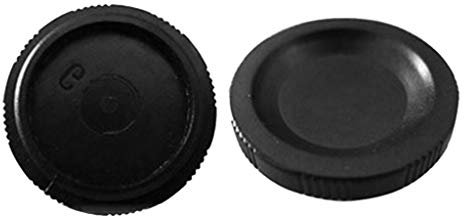 TENCOCO 5 Stück Kunststoff CCD Staub C-Mount Staubschutzhülle für CCTV Filmkamera Objektiv Zubehör