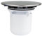 GroveEss Couvercle de rechange pour bonde de douche – Bouchon de siphon durable avec dessus amovible pour bonde de 90 mm/115 mm – Sortie à débit rapide