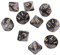 bnsggl 10 Teile/Satz Acryl Würfel Set Polyedrische D10 10 Seitige 15mm Würfel Für RPG Spiel Geschenk Party Rolle Spielen Spiel