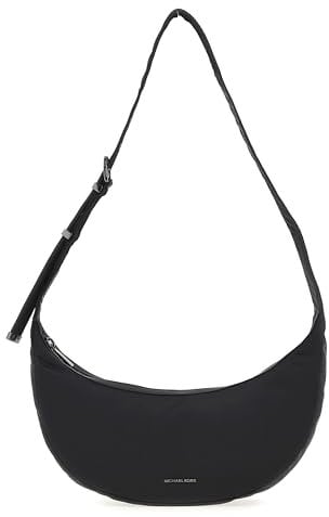 Michael Kors Women Md Conv Sling Xbody Hand Bag, Schwarz