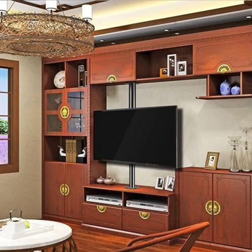 HynJGih Support TV Support de Sol for TV, Cadre Rotatif à 360 degrés, Support de Sol for TV LCD, for écran LED de 37 à 75 Pouces pour Téléviseurs de 30-70 Pouces Plasma/LED/LCD/OL(60-85cm)