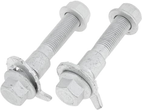 HEROFFIX Kit Bullone Camber di Sospensione Bullone Eccentrico 0,67 35CrMoA Tono Argento 1 Coppia con 1 Guarnizione