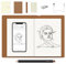 Digital Notebook with Battery-Free Pen, 2-in-1 Digital Notebook Drawing Tablet, Electronic Writing Pad for Note-taking, Digital Art & Meeting, Compatible with Smartphone (Android and iOS)