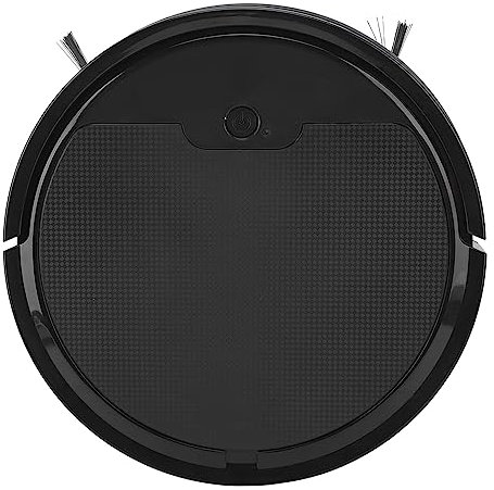 KIMISS Smart Robot Awayer Un Aspirateur avec Contrôle de l'application, Aspiration 2000pa, 80 Minutes d'exécution, Balayeur Automatique Silencieux, Fonction 3-en-1 pour Le Nettoyage des Sols, la