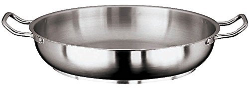 Paderno World Cuisine 1115-45 1 Paella-Pfanne, 44 cm, silber