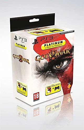 Manette PS3 Dual Shock 3 - noire + God of war 3 - platinum