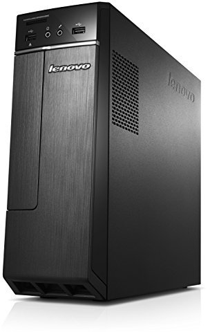 Lenovo H30 Desktop PC - (AMD A8-6410 2.4 GHz, 8 GB DDR3 RAM, 1 TB HDD, HDMI, AMD Radeon R5 235 1 GB Graphics, DVD-RW, Wi-Fi, Windows 8.1 with Bing) - Black with Free Windows 10 Upgrade