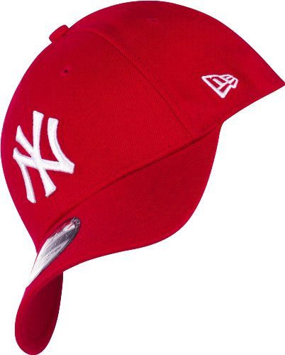 New Era - New York Yankees - Flexfit Cap - Classic 39 Thirty - Grau, Dunkelrot/Weiß, S/M
