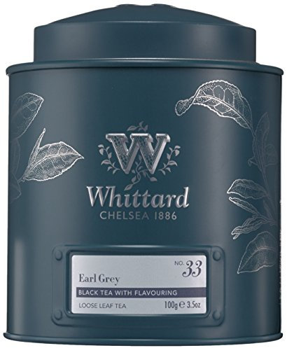 Whittard of Chelsea Earl Grey Loose Leaf Tea Caddy, 1er Pack (1 x 100 g)
