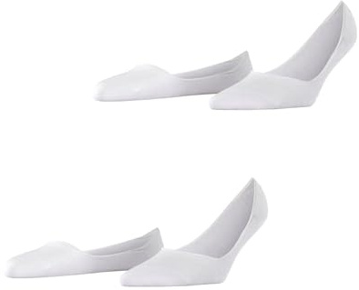 ESPRIT Damen Cotton 2-Pack Füßlinge Baumwolle atmungsaktiv | ein trageangenehmer Baumwollmix