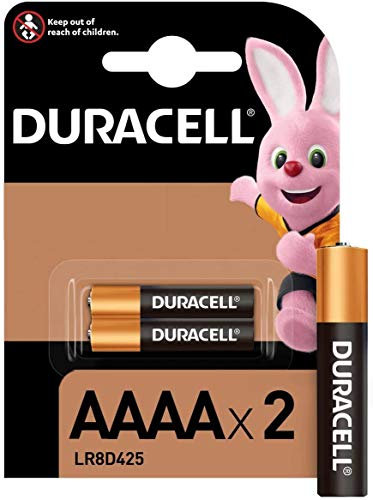 DURACELL BATTERIE 2 MICRO STILO 1,5V AAAA MN2500