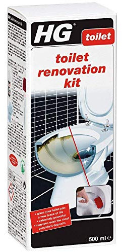 2X Toilet Renovation kit 500ML - an Extremely Strong Toilet Cleaner for The Removal of The Most persistant deposits Such as limescale and uric Scale.