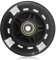 Roue de 80 mm avec 2 roulements à billes Abed-7 pour mini micro scooter, noir