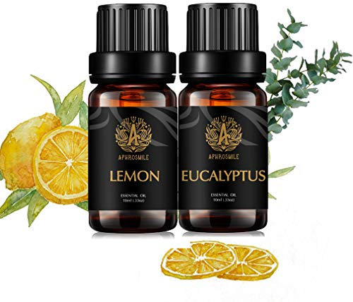 Aphrosmile 2 x 10 ml Ätherische Öle Set zum Diffusor