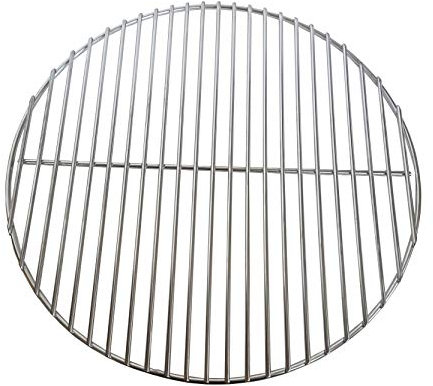 JX Griglia in acciaio inox 46,5 cm per barbecue in ceramica Kamado – Compatibile con Big Green Egg, Monolith Classic, Kamado Joe Classic 1, 2 e 3, Auplex – Accessori BBQ