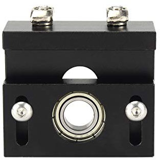 BCZAMD Ender 3 - Soporte de eje Z ajustable de aluminio para eje Z para cojinetes de eje guía para montaje superior compatible con Ender 3 Ender 3 Pro Ender 3 V2/CR-10/CR-10S/CR10 V2
