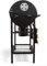 Bricoutlet Barbecue a carbonella BBQ, acciacio inox e maniglia in legno con griglia di cottura D.44cm - Chicken
