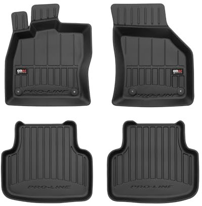 OMAC Gummi Fußmatten kompatibel mit Skoda Octavia 2019-2025 Premium TPE Automatten 4tlg