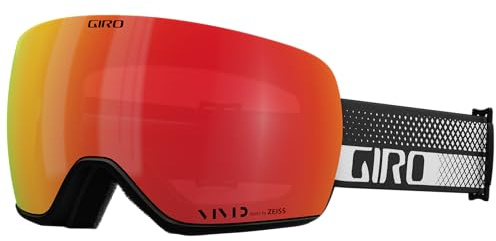 Giro Article II Snow Goggles - Black and White Flow, Vivid Ember/Vivid Infrared Lens