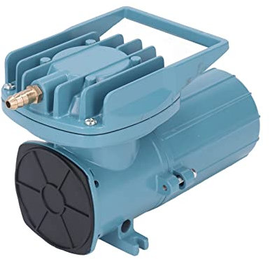 Laser Air Assist Pump 60W, DC Protect Lens Smooth Edge Versatile 80L/min Low Noise Laser Cutting Air Assist Pump Stable for Industrial Use (MPQ‑904(DC12V))